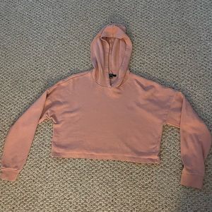 cropped hoodie